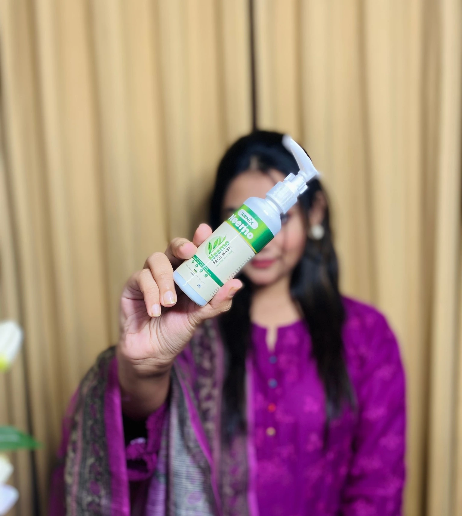 neemo natural face wash